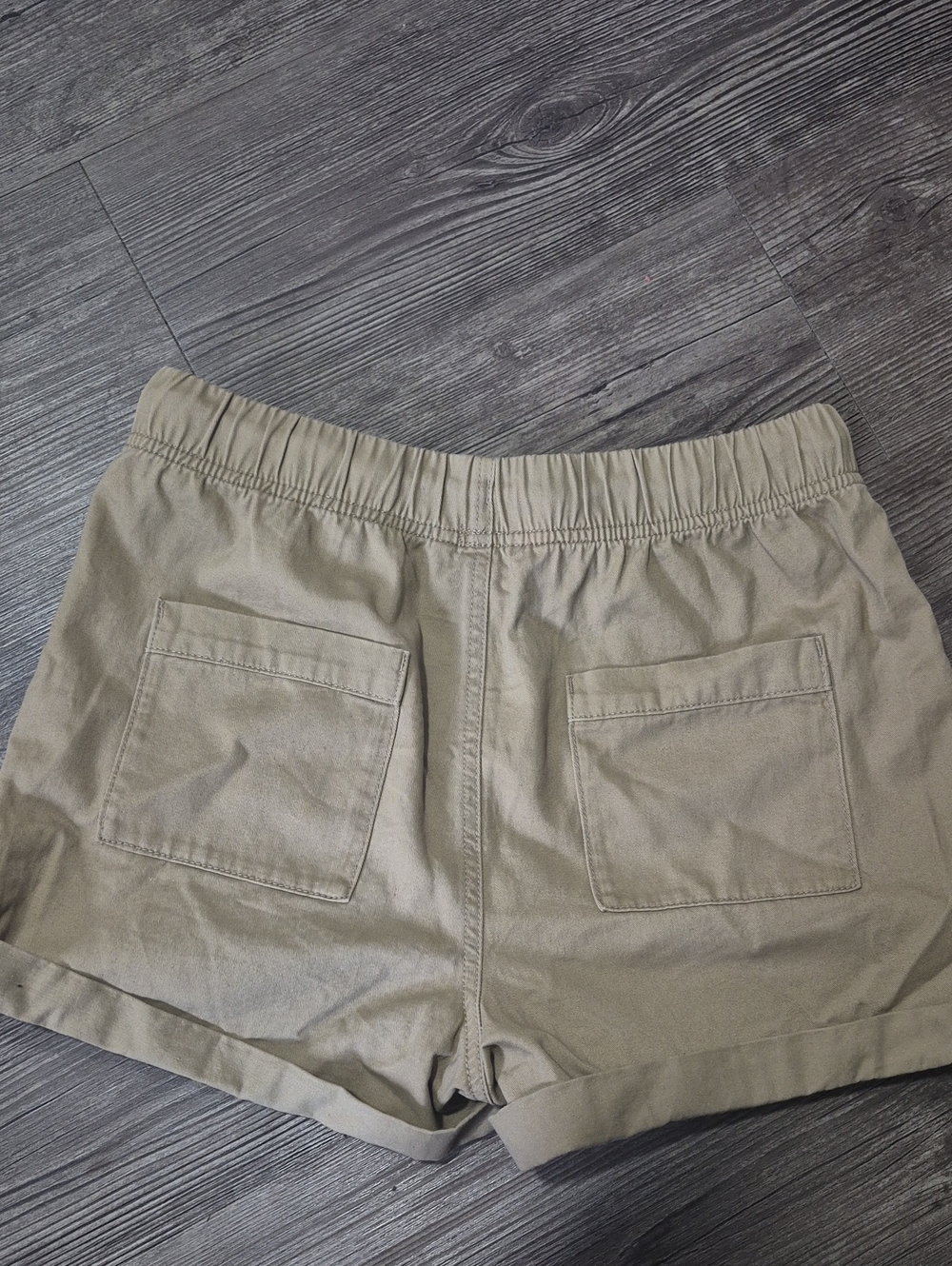 George Tan Drawstring Utility Shorts - Picture 5 of 5